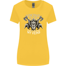 Viking Blood Odin Valhalla Norse Mythology Womens Wider Cut T-Shirt Yellow