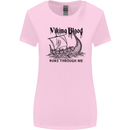Viking Blood Runs Through Me Ship Sailing Womens Wider Cut T-Shirt Light Pink