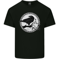 Viking Crow Celtic Norse Valhalla Odin Thor Kids T-Shirt Childrens Black
