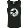 Viking Crow Celtic Norse Valhalla Odin Thor Mens Vest Tank Top Black