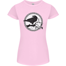 Viking Crow Celtic Norse Valhalla Odin Thor Womens Petite Cut T-Shirt Light Pink