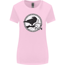 Viking Crow Celtic Norse Valhalla Odin Thor Womens Wider Cut T-Shirt Light Pink