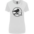 Viking Crow Celtic Norse Valhalla Odin Thor Womens Wider Cut T-Shirt White