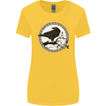 Viking Crow Celtic Norse Valhalla Odin Thor Womens Wider Cut T-Shirt Yellow