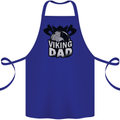 Viking Dad Funny Fathers Day Ragnar Odin Cotton Apron 100% Organic Royal Blue