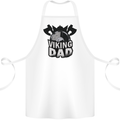 Viking Dad Funny Fathers Day Ragnar Odin Cotton Apron 100% Organic White