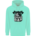 Viking Dad Funny Fathers Day Ragnar Odin Mens 80% Cotton Hoodie Peppermint