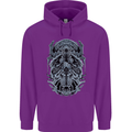Viking God Odin Valhalla Norse Warrior Childrens Kids Hoodie Purple