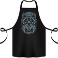 Viking God Odin Valhalla Norse Warrior Cotton Apron 100% Organic Black