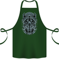 Viking God Odin Valhalla Norse Warrior Cotton Apron 100% Organic Forest Green