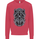 Viking God Odin Valhalla Norse Warrior Kids Sweatshirt Jumper Heliconia