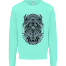 Viking God Odin Valhalla Norse Warrior Kids Sweatshirt Jumper Peppermint