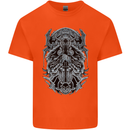Viking God Odin Valhalla Norse Warrior Kids T-Shirt Childrens Orange