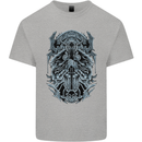 Viking God Odin Valhalla Norse Warrior Mens Cotton T-Shirt Tee Top Sports Grey
