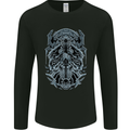 Viking God Odin Valhalla Norse Warrior Mens Long Sleeve T-Shirt Black