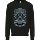 Viking God Odin Valhalla Norse Warrior Mens Sweatshirt Jumper Black
