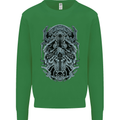 Viking God Odin Valhalla Norse Warrior Mens Sweatshirt Jumper Irish Green