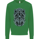 Viking God Odin Valhalla Norse Warrior Mens Sweatshirt Jumper Irish Green