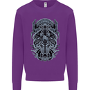 Viking God Odin Valhalla Norse Warrior Mens Sweatshirt Jumper Purple