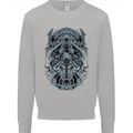Viking God Odin Valhalla Norse Warrior Mens Sweatshirt Jumper Sports Grey