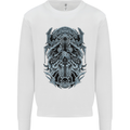 Viking God Odin Valhalla Norse Warrior Mens Sweatshirt Jumper White