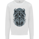Viking God Odin Valhalla Norse Warrior Mens Sweatshirt Jumper White
