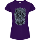 Viking God Odin Valhalla Norse Warrior Womens Petite Cut T-Shirt Purple