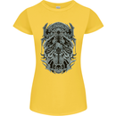 Viking God Odin Valhalla Norse Warrior Womens Petite Cut T-Shirt Yellow
