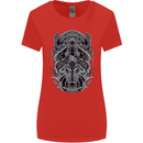 Viking God Odin Valhalla Norse Warrior Womens Wider Cut T-Shirt Red