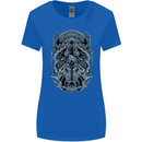 Viking God Odin Valhalla Norse Warrior Womens Wider Cut T-Shirt Royal Blue