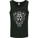 Viking Helmet Valhalla Gym Training Top Mens Vest Tank Top Black