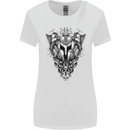 Viking Helmet Valhalla Gym Training Top Womens Wider Cut T-Shirt White