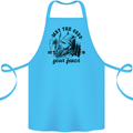 Viking May the Odds Be In Your Favour Cotton Apron 100% Organic Turquoise