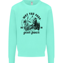 Viking May the Odds Be In Your Favour Kids Sweatshirt Jumper Peppermint