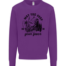 Viking May the Odds Be In Your Favour Kids Sweatshirt Jumper Purple