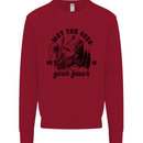 Viking May the Odds Be In Your Favour Kids Sweatshirt Jumper Red