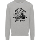 Viking May the Odds Be In Your Favour Kids Sweatshirt Jumper Sports Grey