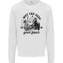Viking May the Odds Be In Your Favour Kids Sweatshirt Jumper White