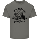 Viking May the Odds Be In Your Favour Kids T-Shirt Childrens Charcoal