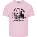 Viking May the Odds Be In Your Favour Kids T-Shirt Childrens Light Pink