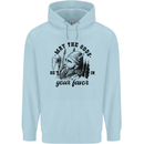 Viking May the Odds Be In Your Favour Mens 80% Cotton Hoodie Light Blue