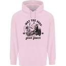 Viking May the Odds Be In Your Favour Mens 80% Cotton Hoodie Light Pink