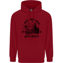 Viking May the Odds Be In Your Favour Mens 80% Cotton Hoodie Red