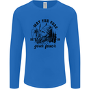 Viking May the Odds Be In Your Favour Mens Long Sleeve T-Shirt Royal Blue