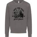 Viking May the Odds Be In Your Favour Mens Sweatshirt Jumper Charcoal