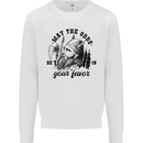 Viking May the Odds Be In Your Favour Mens Sweatshirt Jumper White