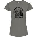 Viking May the Odds Be In Your Favour Womens Petite Cut T-Shirt Charcoal
