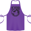 Viking Mead Funny Alcohol Beer Drunk Cotton Apron 100% Organic Purple