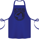 Viking Mead Funny Alcohol Beer Drunk Cotton Apron 100% Organic Royal Blue