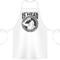 Viking Mead Funny Alcohol Beer Drunk Cotton Apron 100% Organic White